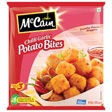 MCCAIN CHILLI GARLIC POTATO BITES